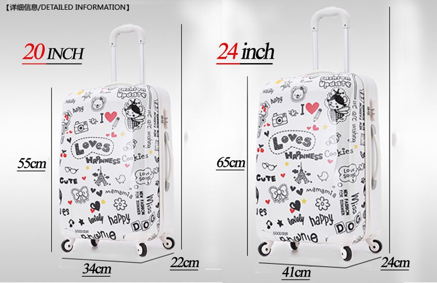 Text und Video-Review Koffern (Reisetasche ) von beliebten chinesischen Aliexpress Speicher